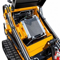 Brand New Compact Mini Crawler Skid Steer Loader 23hp Gas Engine EPA Free Ship