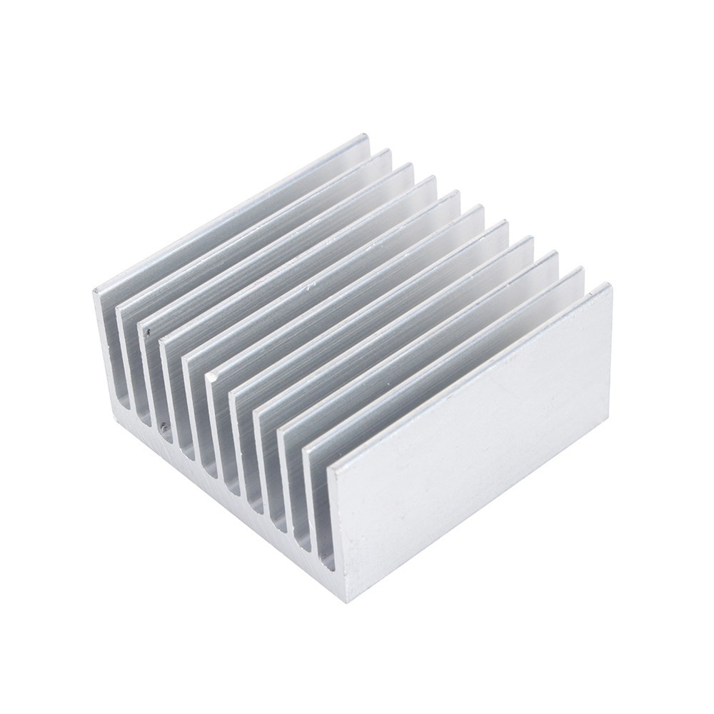 Aluminium Heatsink Heat Sink 11 Tooth 40mm*40mm*20mm White BEA