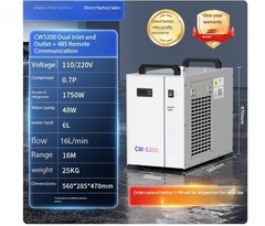 Industrial Chiller CW5200 Compact Water-Cooled Laser Cutting and Engraving