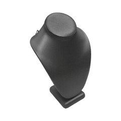 10-1/2″H Slate Gray Leatherette Necklace Stand Display Fixture Retail Store