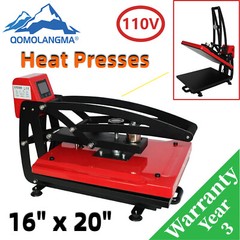 16″ x 20″ Auto-Open Heat Press Machine For T-shirt Heat Transfer Presses USA