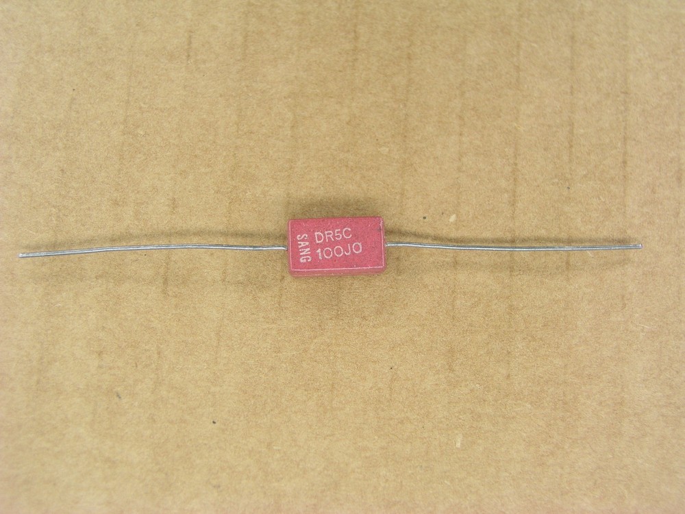 S00986 (5 Pc Lot) 10 pf +- 5% 500 volt 500V stacked film silver mica capacitor