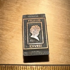 Printing Block ( Quality Service ) Copper Face Type Cut Block