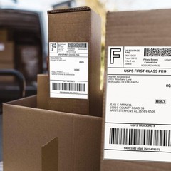4″x6″ Direct Thermal Shipping Labels for Zebra & Rollo Printer Fanfold and Rolls
