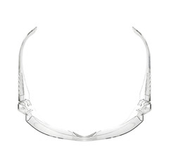 SAFETY LENS FITS OVER GLASSES GOGGLE UV CLEAR and YELLOW JORESTECH