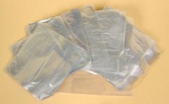 500 pcs 6.5X9″ PVC Shrink Film Wrap Flat Bags w/ Vent Hole DVD Retail Packaging