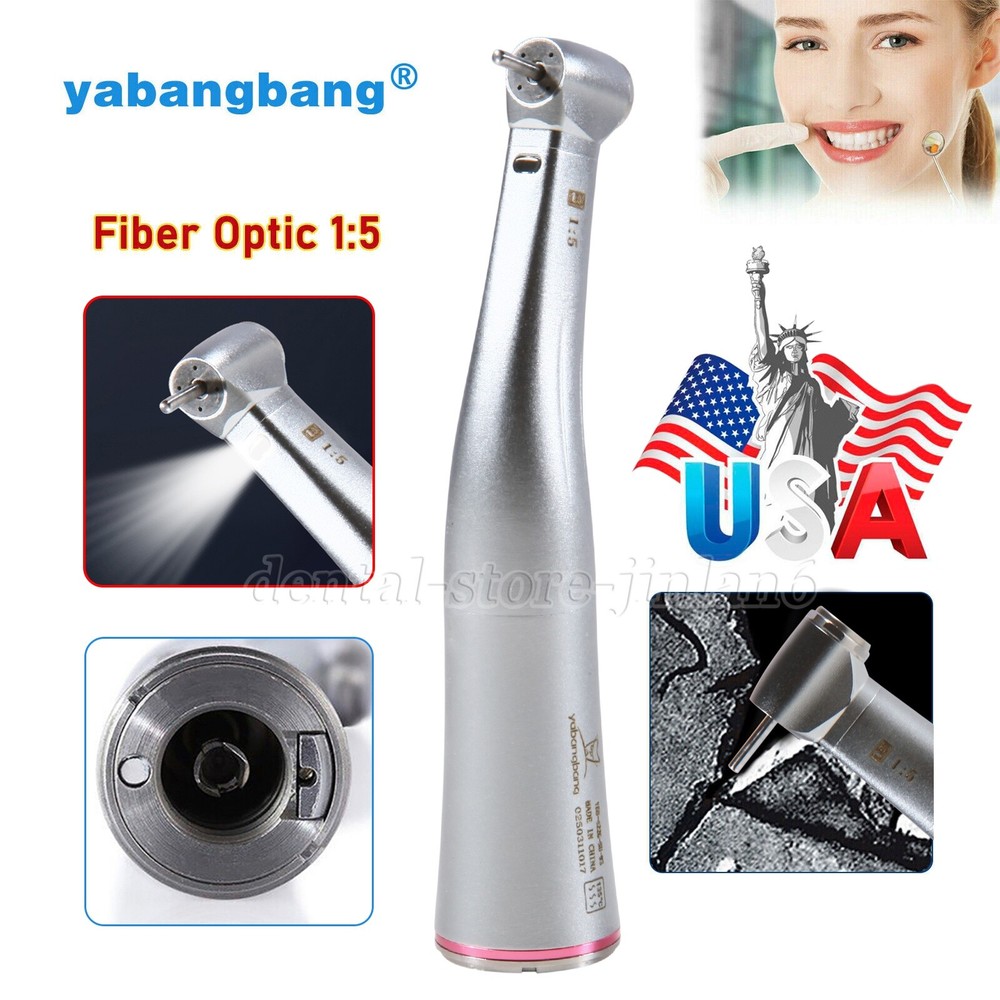 NSK Style Dental Brushless LED Micro Motor /1:5 Increasing Handpiece