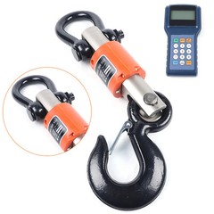 10000kg 10T HD Wireless Electronic Digital Hanging Crane Scale W/ Handheld Meter