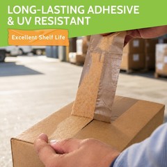 36 RLS Brown Carton Sealing Packing Tape 2″ x 110 Yards 1.75Mil Tan Packing Tape