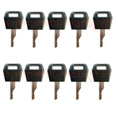 10 Bobcat Ignition & Door Keys 6693241 Excavator Skid Steer Loader Track Loade
