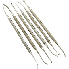 6 Piece Set – Varady Phlebectomy Extractors And Skin Hooks Plastic Surgery