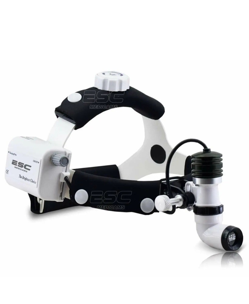 Dental Surgical Headlight ENT Medical Headlamp LED 10 Watt Wireless Rechargeable