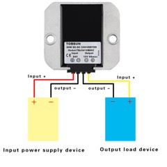 DC 24V Step Down to DC 12V 5A 60W Buck Converter Voltage Regulator Waterproof