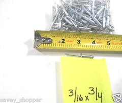 POP RIVETS 100 PC. 3/16 X 3/4″ ALUMINUM HEAD STEEL MANDREL POP RIVET