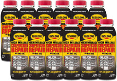 Rislone 4447-12PK High Mileage Compression Repair with Ring Seal – 16.9 Oz, 12