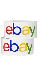 EBAY Packaging Tape – Color Logo 2″ x 75 yards