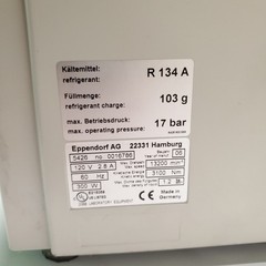 Eppendorf Centrifuge 5415R Benchtop Refigerated No Power Cord Untested