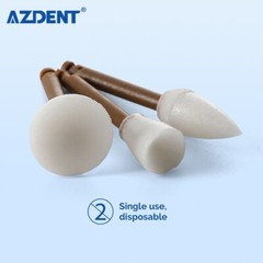 40pcs Dental Finishing Finisher RA Cups Points Discs Composite Polishing