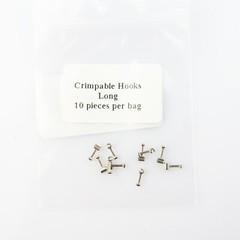 10pc Dental Orthodontic Crimpable Hooks for Archwire Stainless Steel EASYINSMILE