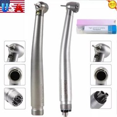 Dental Fiber Optic LED E-generator/ High Speed Handpiece Push Button 2/4 Holes