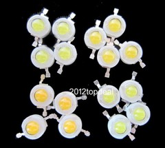1W 3W White Warm White Cold White LED CHIP 3000k 4500k 10000k 20000k 30000k