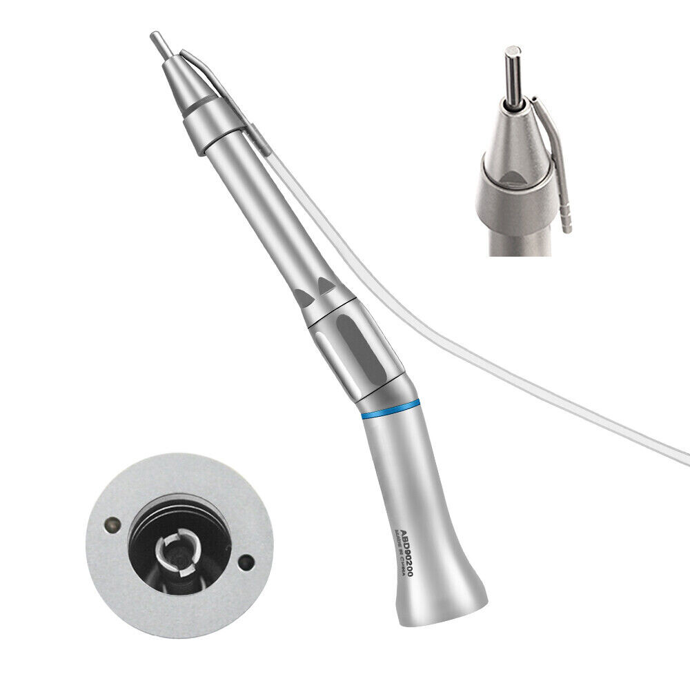 Dental Surgical 20 Degree Straight Handpiece with External Water Pipe Irrigation