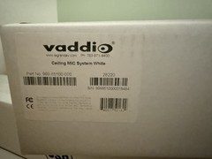 Brand New, Sealed Vaddio Ceiling-Mic System Conference Room, 999-85100-000.