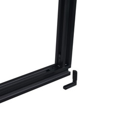 4PCS Black 2020 V-Slot Aluminum Extrusion For CNC 3D Printer 300-1000mm