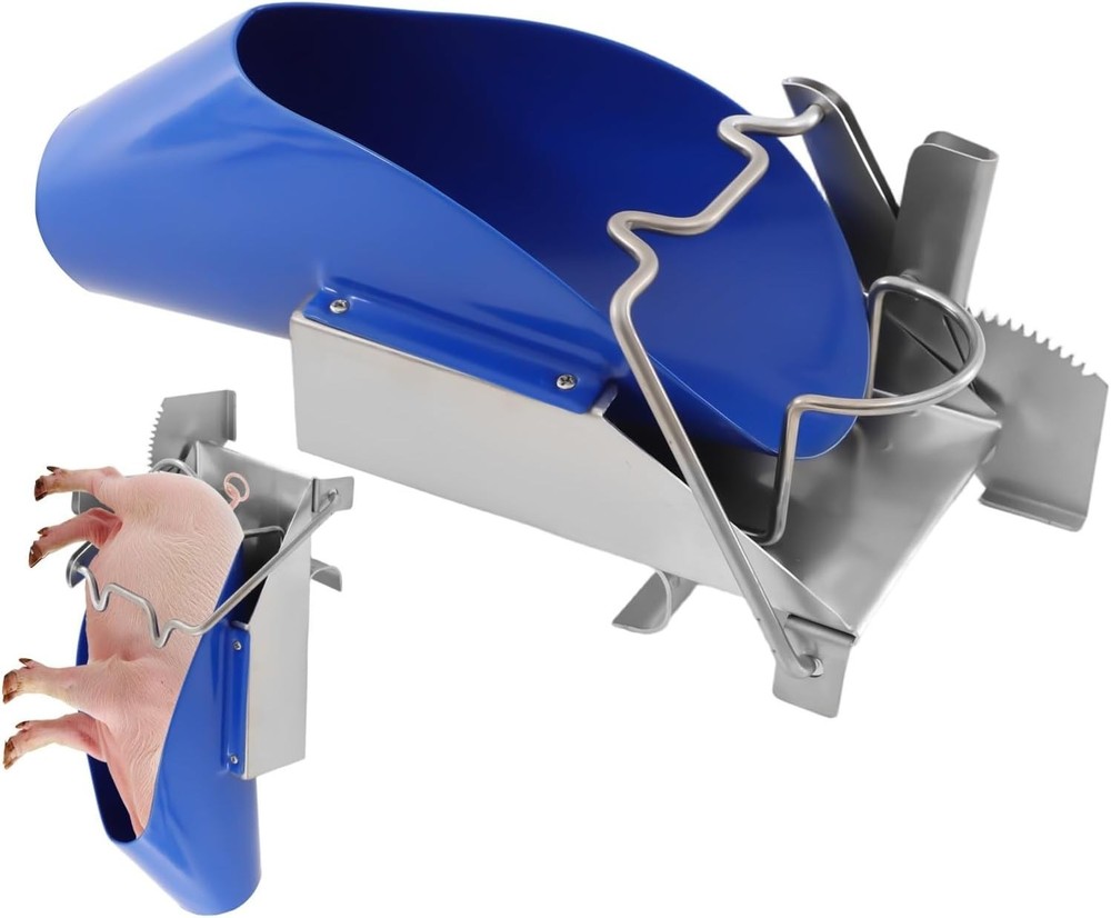 Piglet Castration Tools, Stainless Steel Pig Castration Rack Tools Piglet Castra