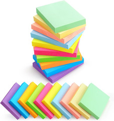 20 Pads Notes 10 Colors 1.5 x 2 Inches Small Post It Notes 100 Sheets