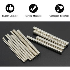 200PCS N35 Strong Neodymium Magnets Round Disc NdFeB Permanent Rare Earth Magnet
