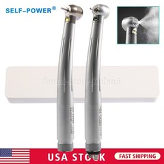 Dental Fiber Optic LED E-generator high speed handpiece Turbine 2 Holes/4 Holes