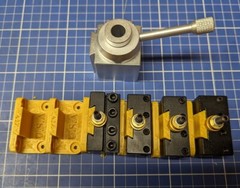 Organizer for A2Z series Lathe Quick Change Tool Holders x6 pack for Mini Lathe