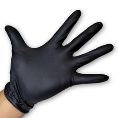1000 Pieces Nitrile Gloves, Case of 10 boxes, each box = 100 Pieces.
