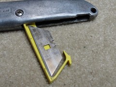 Vintage old-style Stanley 10-499 Box Cutter Utility Knife quick-change blade