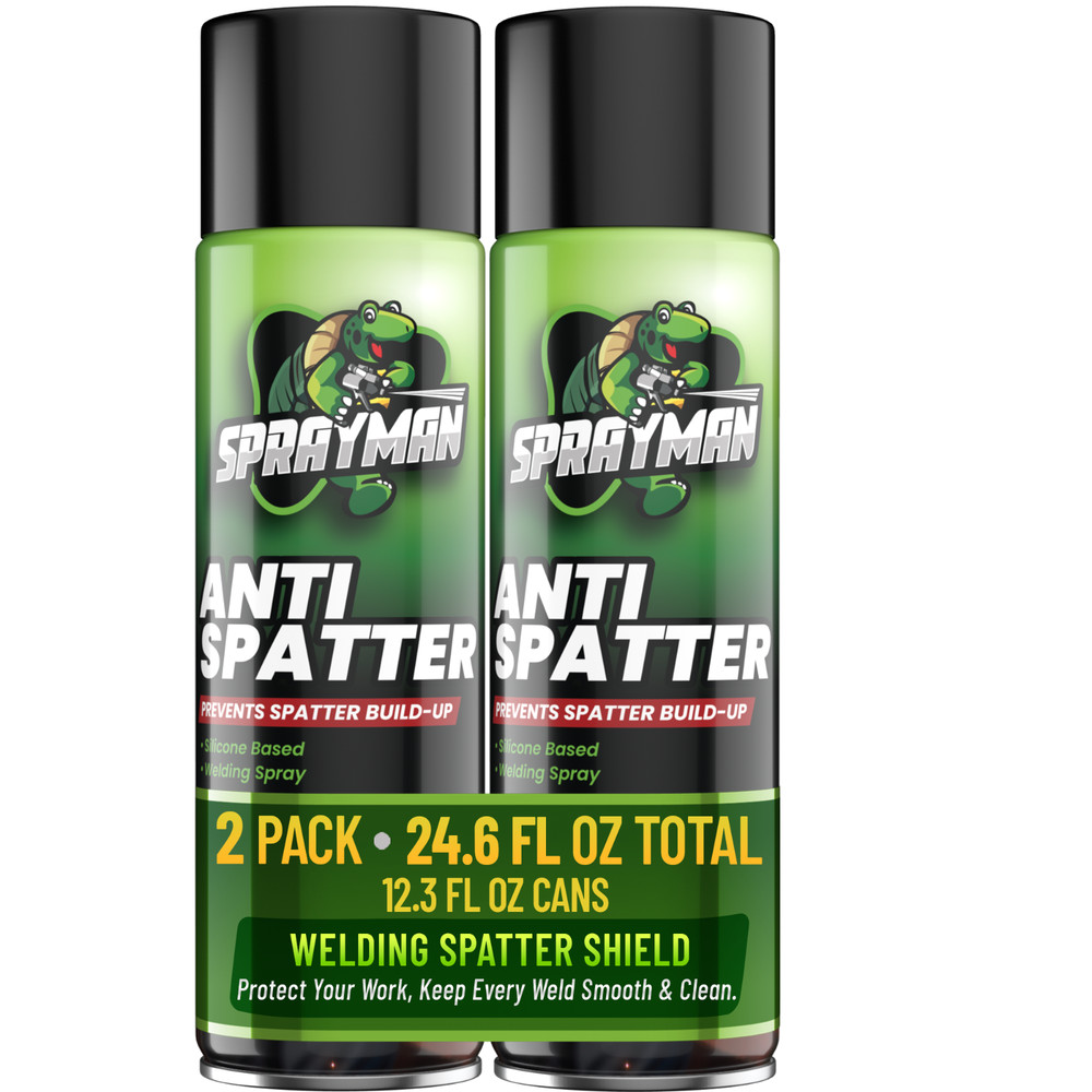 Sprayman Anti Spatter Spray, 12.3 fl oz – 2 Pack