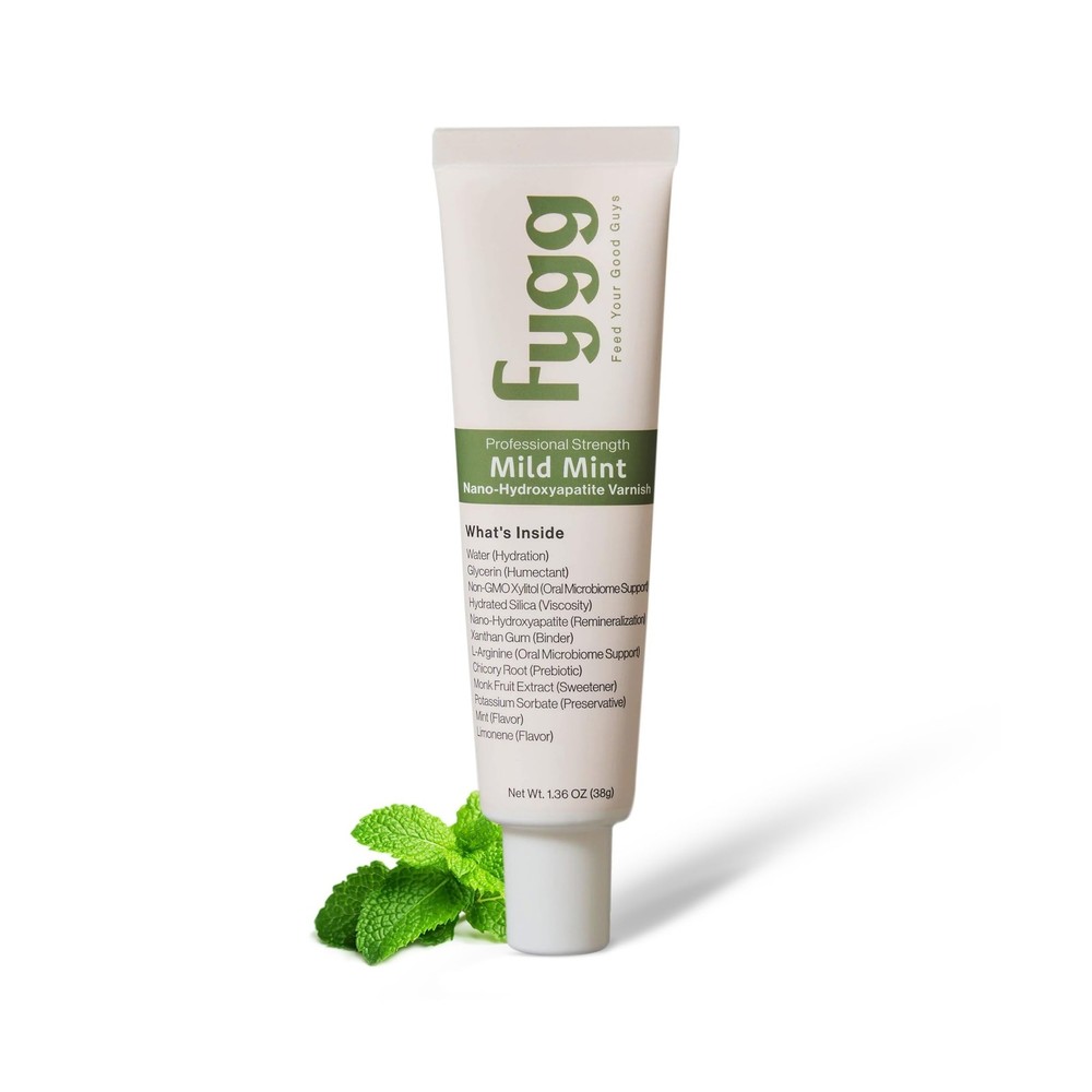 Fygg Nano-Hydroxyapatite Dental Varnish | Fluoride-Free Enamel Repair for Sen…