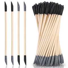 50PCS Premium Sanding Sticks, Double End Matchsticks 5.4 x 0.2 Inch