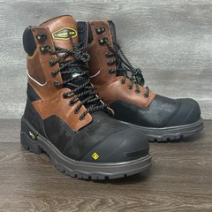 Terra Gantry 8″ Lace-up Waterproof Composite Toe Work Boots Men’s Sz 11.5