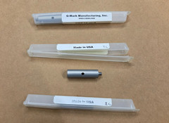 3x Q-Mark CMM Probe Extensions M5 Thread 40 mm Long Hard anodized AL VM5-12.40-A