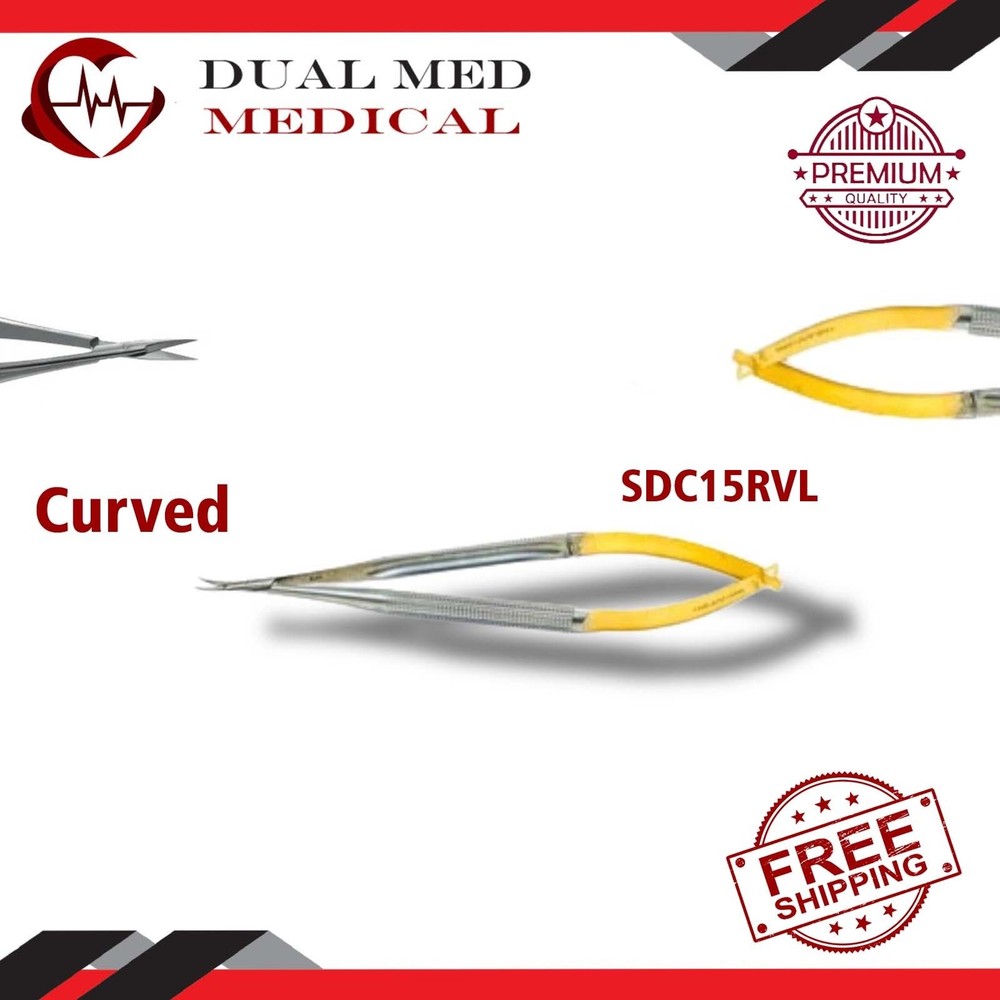 ASSI ASSI.SDC15RVL Lipshultz Pattern, SCISSOR 15cm curved, slender, tapered, 7mm