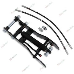 Hydraulic Thumb Clip for Mini Excavators Attachments Single Hole Metal Grab