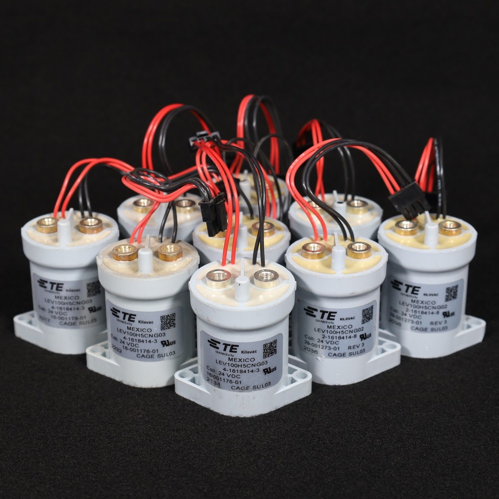 (Lot of 9) TE Connectivity Kilovac LEV100H5CNG 1000VDC 150A Contactor 24V Coil