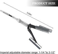 Car Engine Cylinder Hone Tool, 1-1/4″ to 3-1/2″ Grinding Holes Adjustable Brake