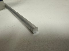 1.375 Diameter Aluminum Round Bar 6061 T6511 Length 11.5 inches QTY 1 SKU1018