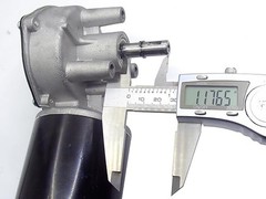 24V DC High Speed Wire Feed Drive Motor fits Mig Welder (Motor on The Left)