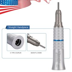 1-10 USA Dental Slow Low Speed Handpiece Straight Nosecone Air Motor 4H