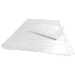 Clear Plastic Flat Open Poly Bags 10 Count 24×36 Inches 1.6 Mil Food Grade Bread
