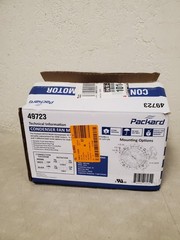 Packard (49723) 42-Frame Multi-Fit 1/4-1/6HP 1075 RPM Condenser Fan Motor