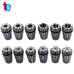 12Pcs ER16 1/32″-3/8″ Spring Collet Set For CNC Milling Lathe Tool